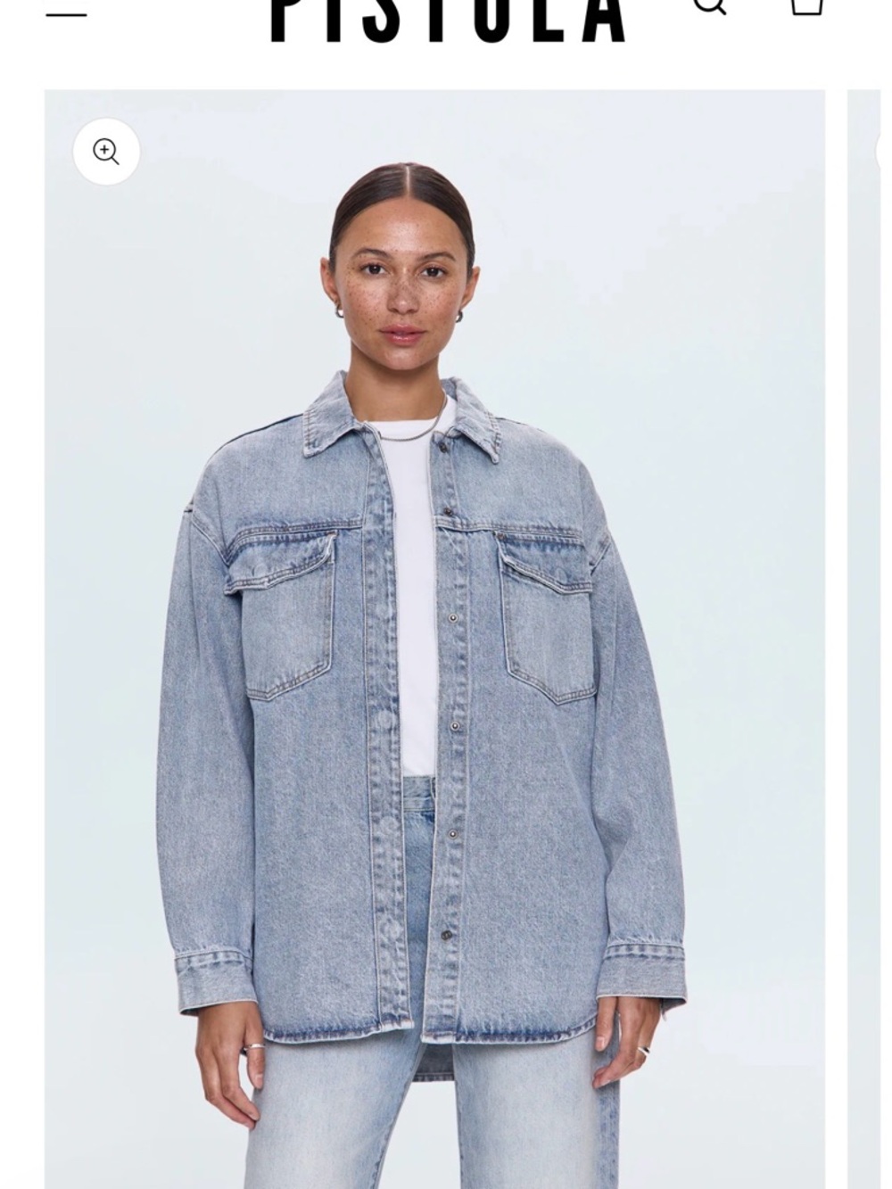 MANDY OVERSIZED SHACKET - PALOMA